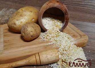 فروش سیب زمینی خشک